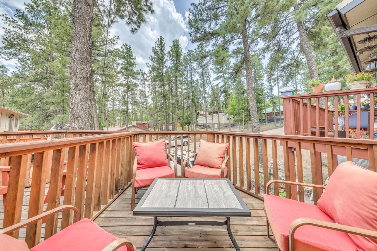 Ruidoso Home With Balcony About 16 Mi To Ski Apache! Exterior photo